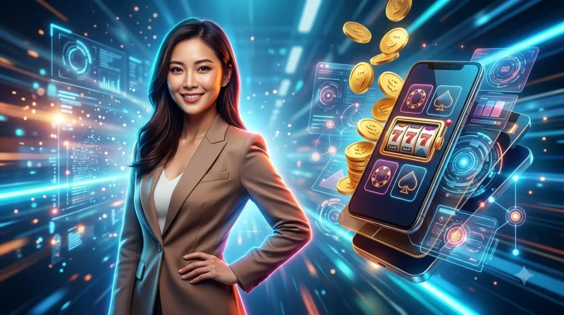 hack-no-hu-hinh-anh-kinh-lup-soi-vao-may-no-hu-voi-bieu-tuong-khoa-va-khien-bao-mat-ngu-y-khong-the-hack Hack nổ hũ - Hình ảnh kính lúp soi vào máy nổ hũ với biểu tượng khóa và khiên bảo mật, ngụ ý không thể hack