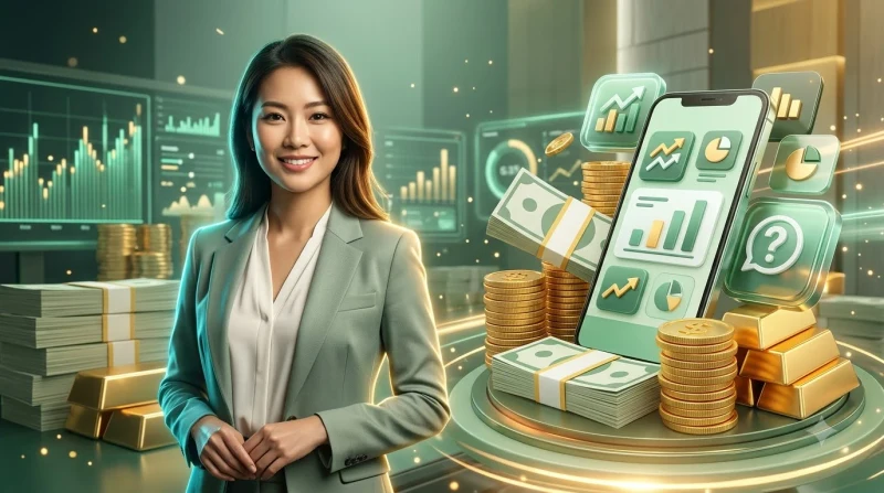 Tổng quan về vsbet và các câu hỏi thường gặp - laptop với biểu đồ và biểu tượng hỗ trợ